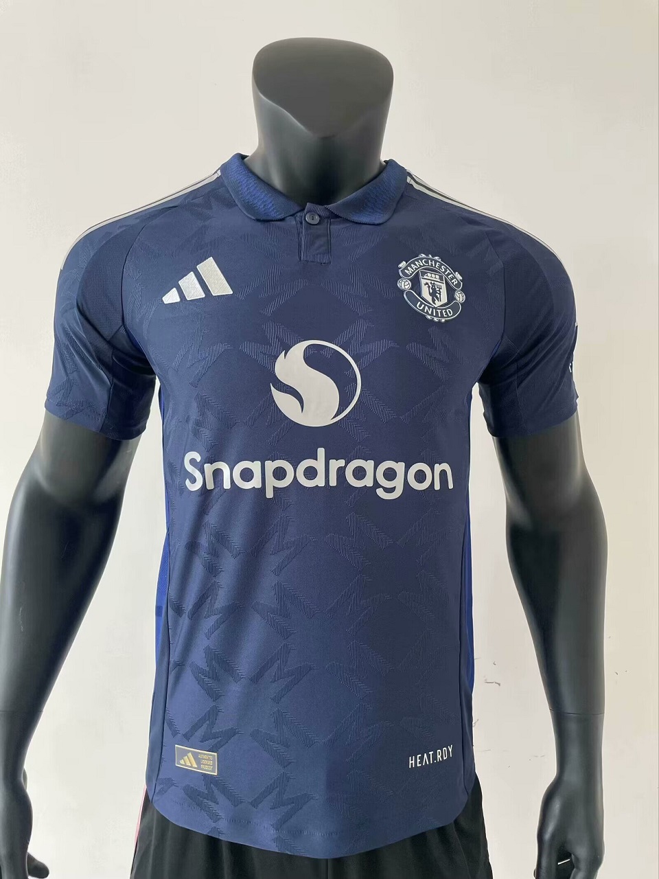 AAA Quality Manchester Utd 24/25 Away Dark Blue Jersey(Player)